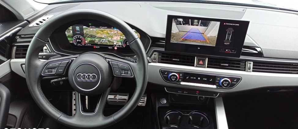 Audi A4 cena 119900 przebieg: 50383, rok produkcji 2021 z Lidzbark małe 562